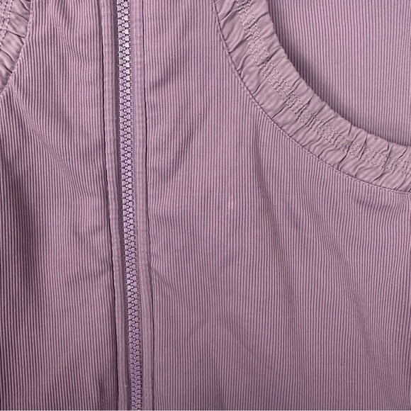 Lululemon Dance Studio Jacket III Women 8 Purple Fog Reversible Yoga Gym Workout - Picture 13 of 16